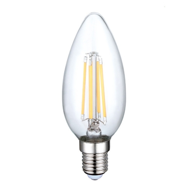 HIET LED โคมไฟวินเทจ Filament Candle 4w E14 Dimable