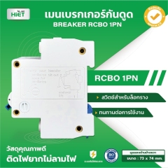 HIET Main Circuit Breaker RCBO