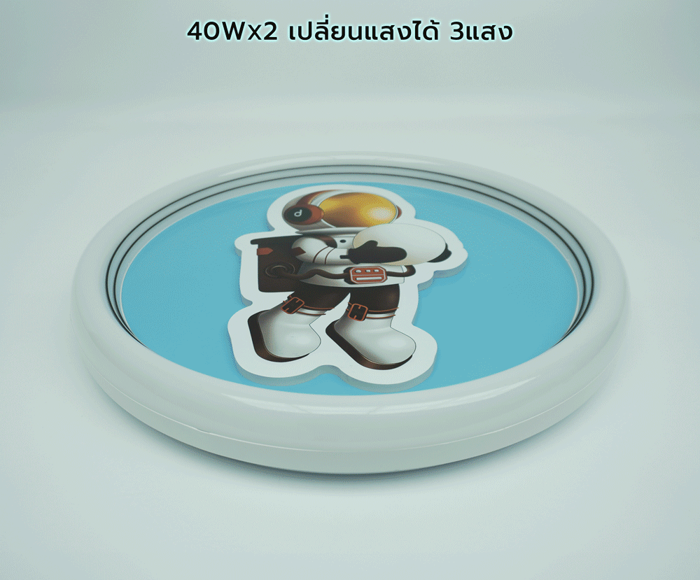 HIET LED Ceiling light SET โคมซาลาเปา โคมไฟติดเพดาน