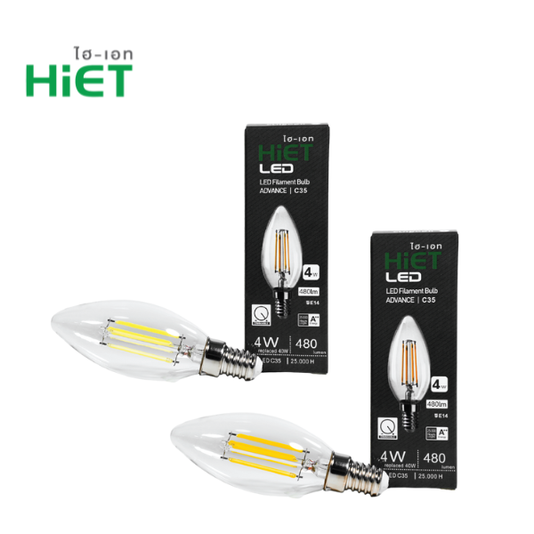 HIET LED Filament Candle