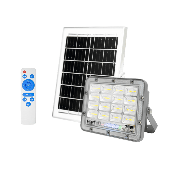 HIET LED SOLAR FLOODLIGHT รุ่น Coolest   Daylight