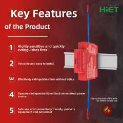 Electrical panel fire extinguisher  Automatic fire suppression device Fire safety equipment