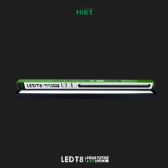 HIET LED T8 LINEAR FIXTURE BLACK