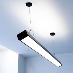 HIET LED T8 LINEAR FIXTURE BLACK