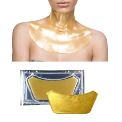 OEM ODM 24 Gold Nanogold Collagen Neck Mask-for Neck Care, Hyaluronic acid Neck Mask