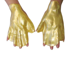 OEM ODM Private label 24K gold collagen hand mask-Hand Skin Repair Renew Mask Infused Collagen, Vitamins + Natural Plant Extracts for Dry, Aging, Cracked Hands