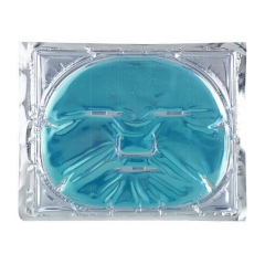 OEM private label Blue Marine Collagen Hydrogel Face Mask