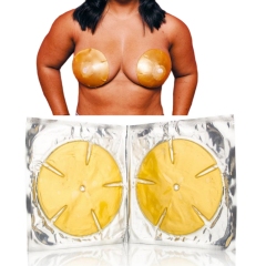 OEM private label collagen breast patch mask-Breast Firming Patch for Improve Sagging, Yellow