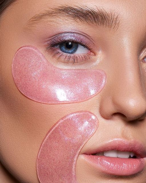 Private Label Factory OEM Vegan hyaluronic acid anti aging hydrogel eye patch