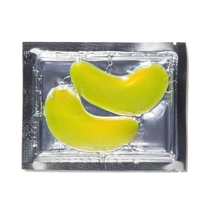 Private Label OEM Reduce Dark Circles Puffy Green Tea Anti Wrinkle Collagen Green Under eye mask