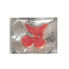 Private Label Red cherry shape Remove Dark Circles puffiness Eye Gel Pads Hydrogel Eyes Patche