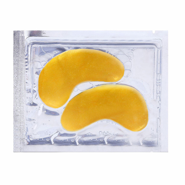 Private label OEM 24K gold Reduce Dark Circles  Gel Under Eye Patche