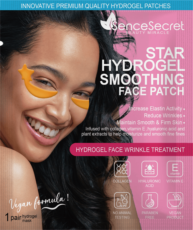 Private Label pink heart shape Remove Dark Circles puffiness Eye Gel Pads Hydrogel Eyes Patche
