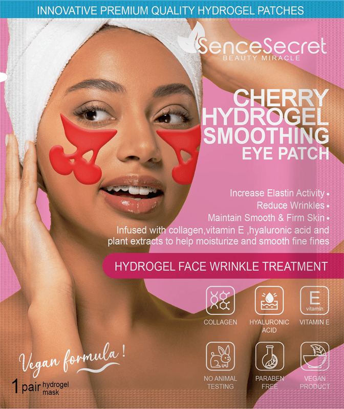 Angel Wing Shape Gold Hydrogel Under Eye Patches For Dark Circles And Puffiness Hydrogel Eye Pads Collagen Eye Mask