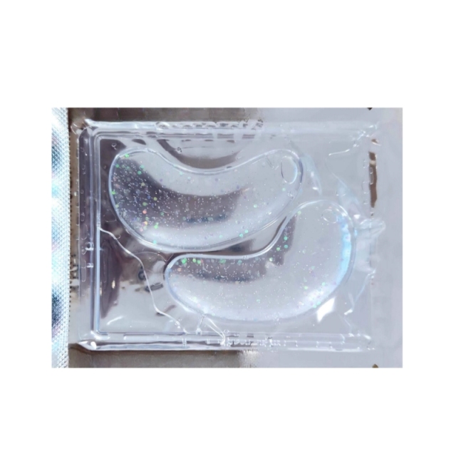 Private label OEM Natural Marine Collagen Eye Gels with Hyaluronic Acid  Anti Aging Hydrogel Eye Mask Patches
