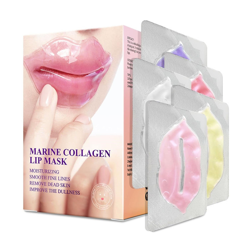 Factory OEM private label Hyaluronic Acid Anti wrinkle dead skin removal Lip gel patch