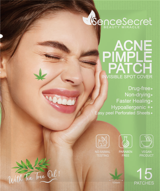 China Factory Mulberry Vegan Herbal Tea Tree Oil Acne Pimple Patch