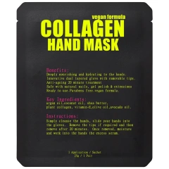 OEM ODM Private label Marine Collagen Manicure hand mask with fingertips removable