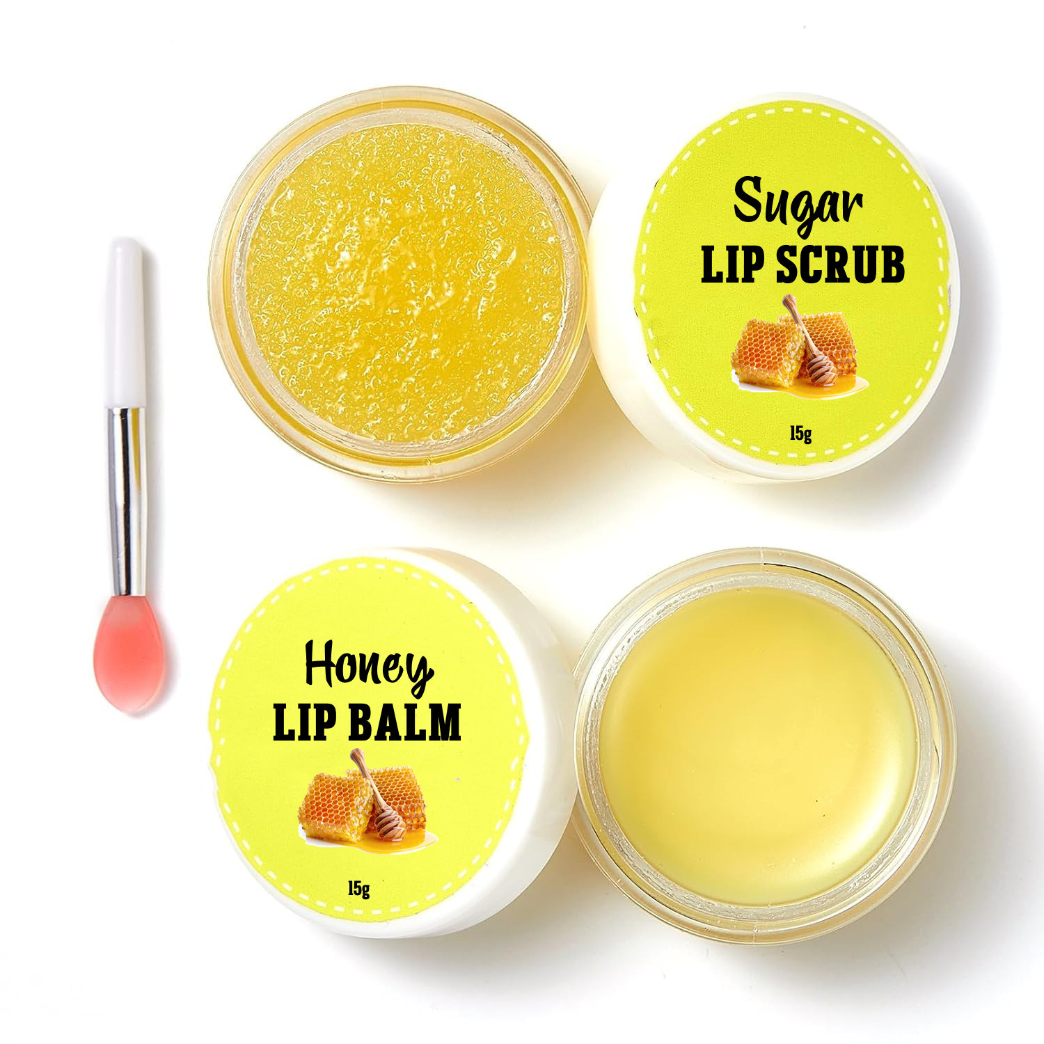 Lip Sugar Scrub Lip Sleeping Mask & Lip Exfoliator Scrub