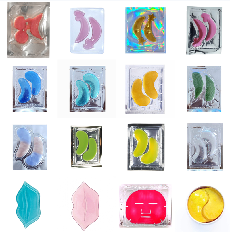 Private Label Factory OEM Remove Dark Circles puffiness Eye Gel Pads Hydrogel Eyes Patche