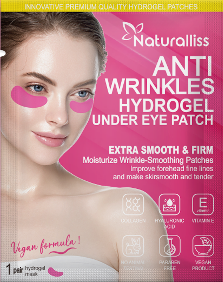 China Factory OEM Collagen Firming Smoothing Moisturizing Anti-Wrinkle Hydrogel Eye Patch