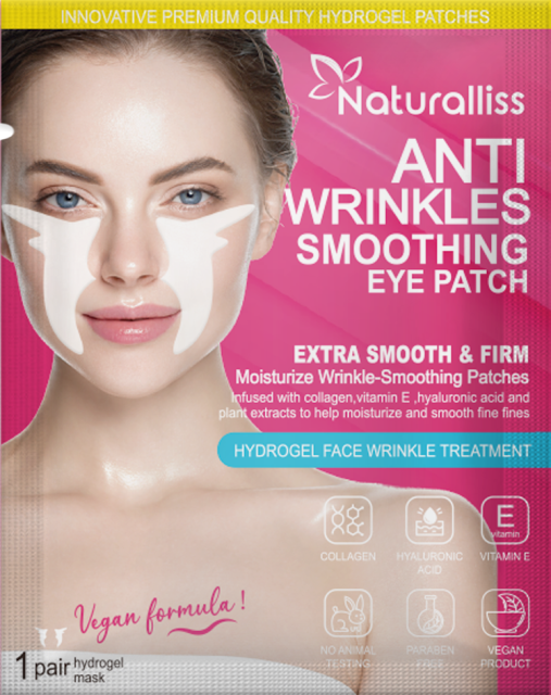 China Factory OEM Collagen Firming Smoothing Moisturizing Anti-Wrinkle Hydrogel Forehead Patch
