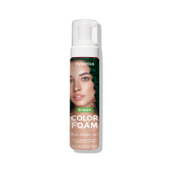 BLUE COLOR FOAM- Semi Permanent Hair Color with Shea Butter & Coconut Oil - Temporary Hair Color Dye - Vegan, Cruelty-Free - Vibrant Blue