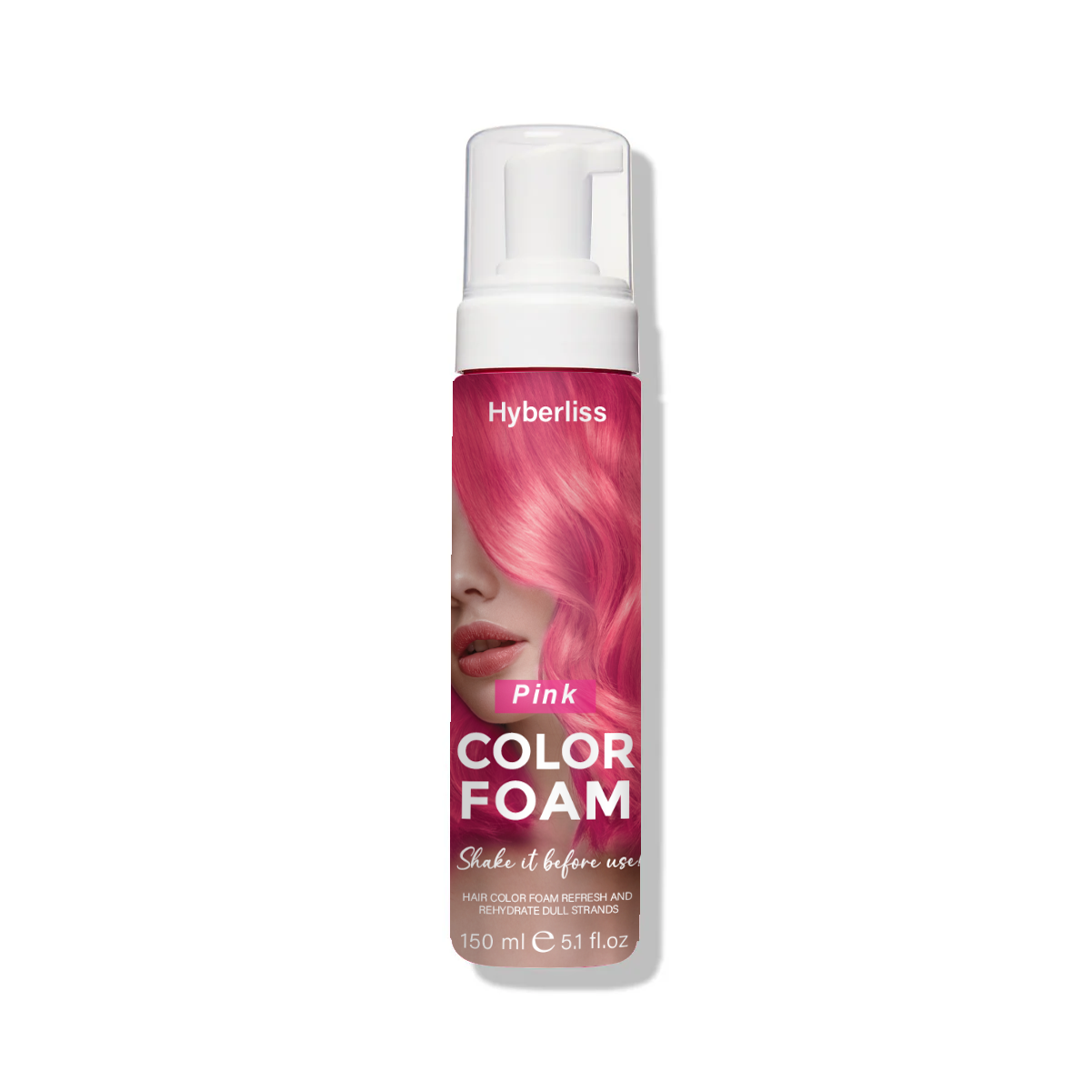PURPLE COLOR FOAM-Semi-Permanent Purple Hair Dye | Hyaluronic Acid for Nourishment, Revitalization & Repair, Vegan Formula