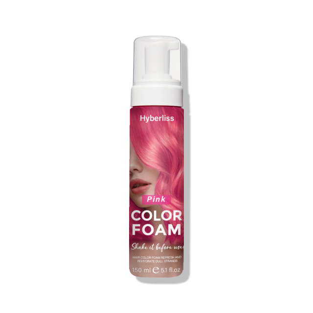 PURPLE COLOR FOAM-Semi-Permanent Purple Hair Dye | Hyaluronic Acid for Nourishment, Revitalization & Repair, Vegan Formula