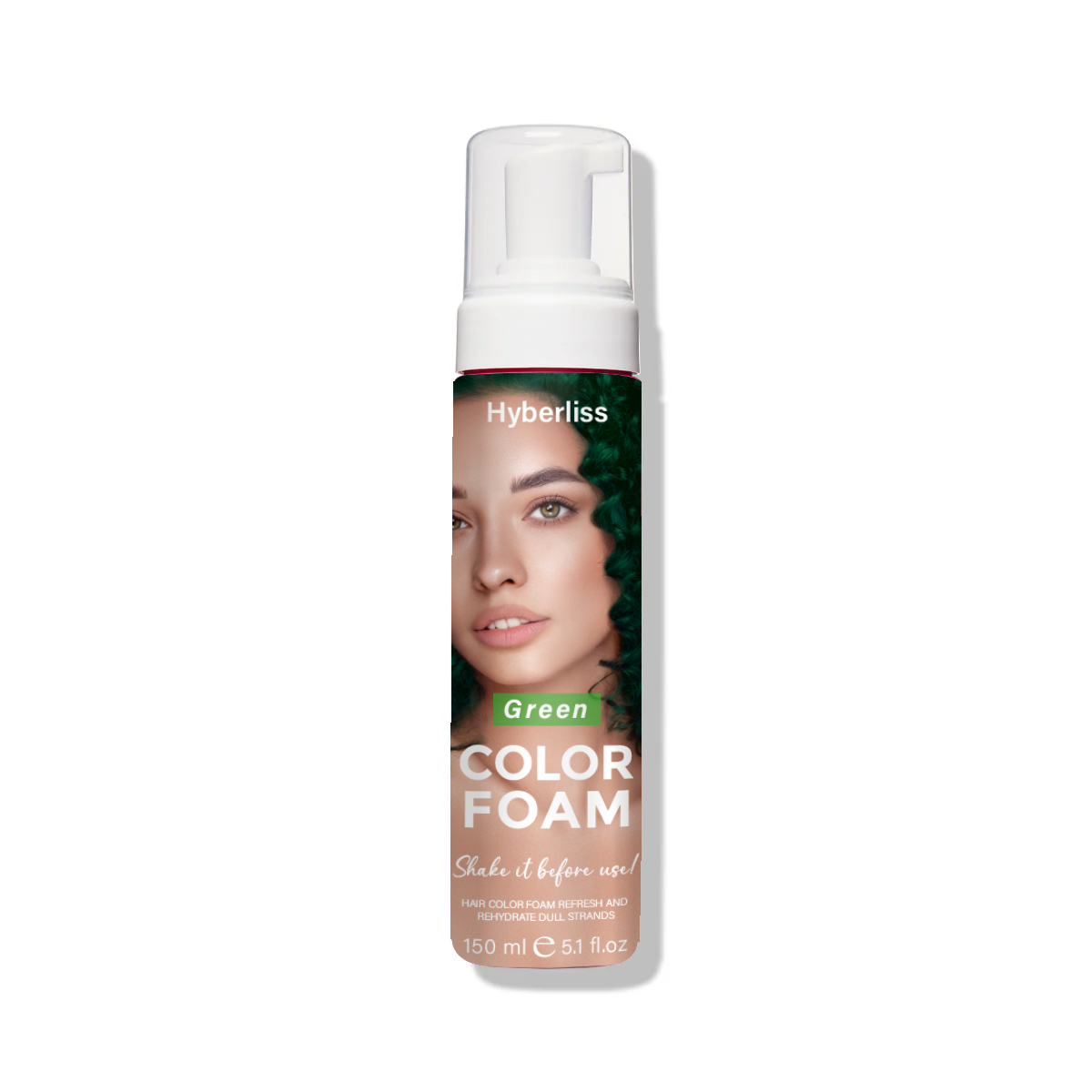 PURPLE COLOR FOAM-Semi-Permanent Purple Hair Dye | Hyaluronic Acid for Nourishment, Revitalization & Repair, Vegan Formula