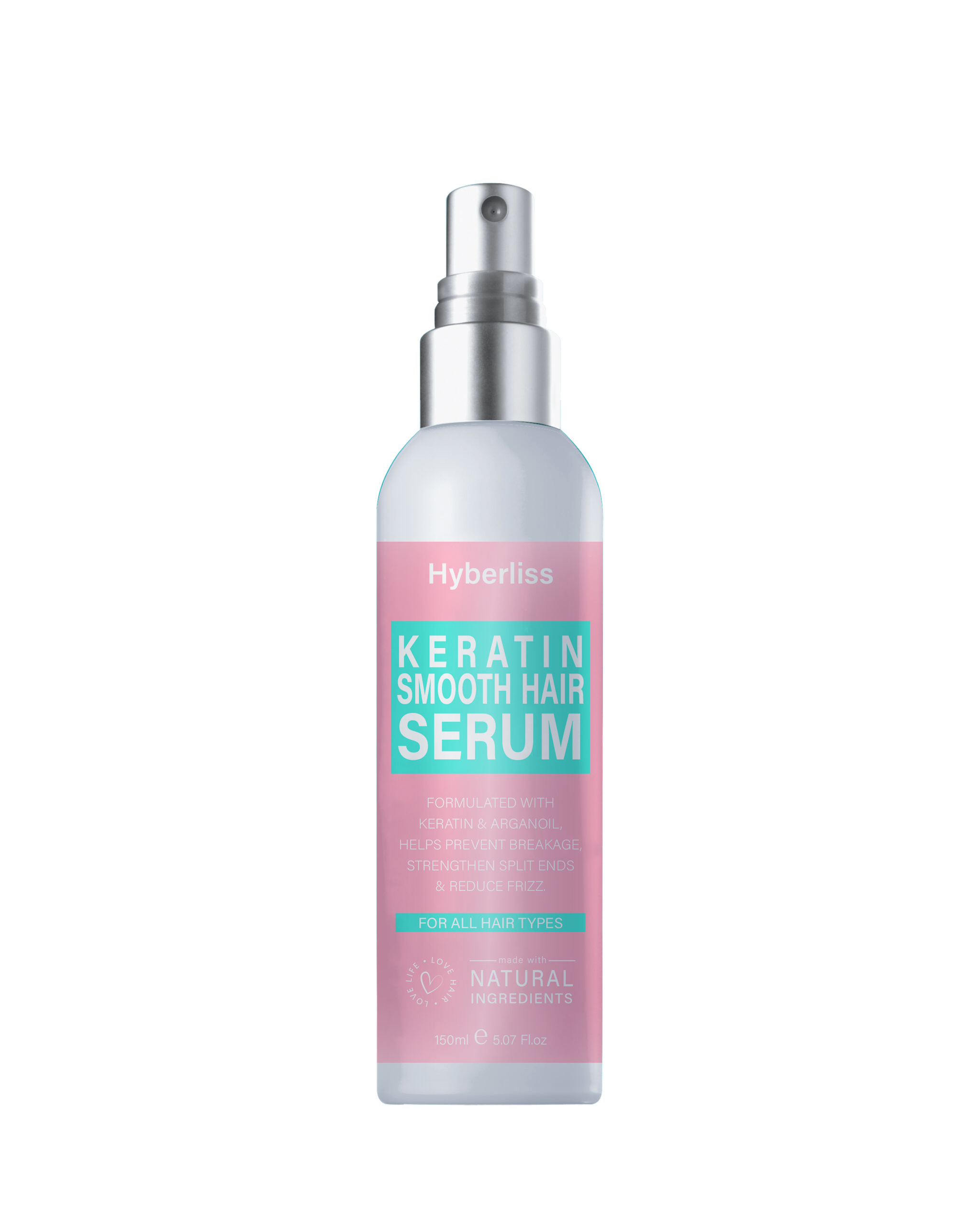 KERATIN SMOOTH HAIR SERUM-- Anti Frizz Control Hair Oil Repair Treatment - Hair Gloss Shine & Heat Protectant for Frizzy Dry Damaged Hair
