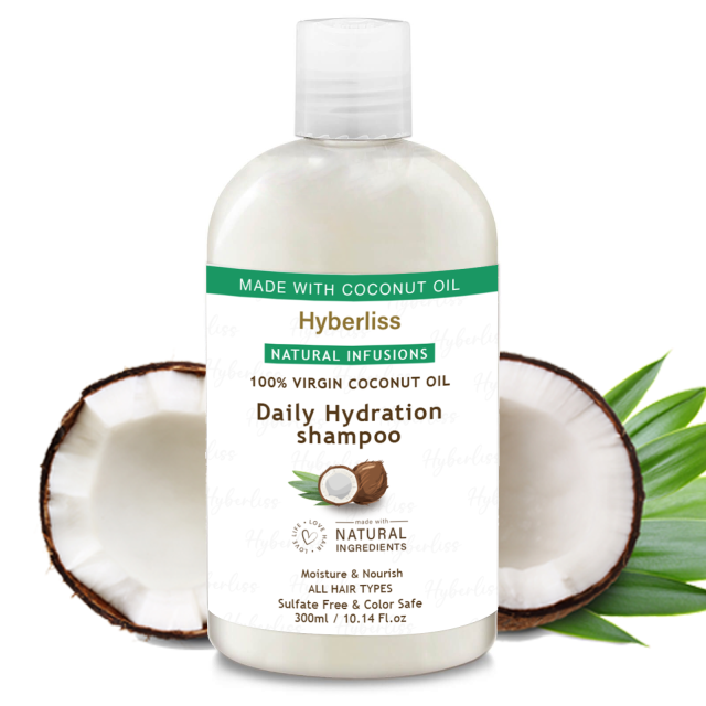 100% VIRGIN COCONUT OIL MOISTURE+NOURISH  LEAVE-IN CONDITIONER-Moisturizer and Leave-In Conditioner for Head-to-Toe Pampering Nourishing Hydration Skin and Hair Care with No Sulfates
