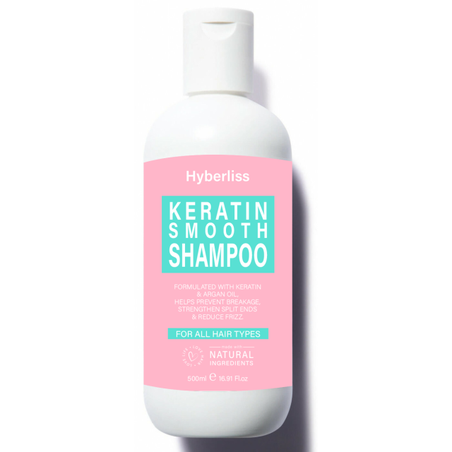 KERATIN SMOOTH HAIR SERUM-- Anti Frizz Control Hair Oil Repair Treatment - Hair Gloss Shine & Heat Protectant for Frizzy Dry Damaged Hair