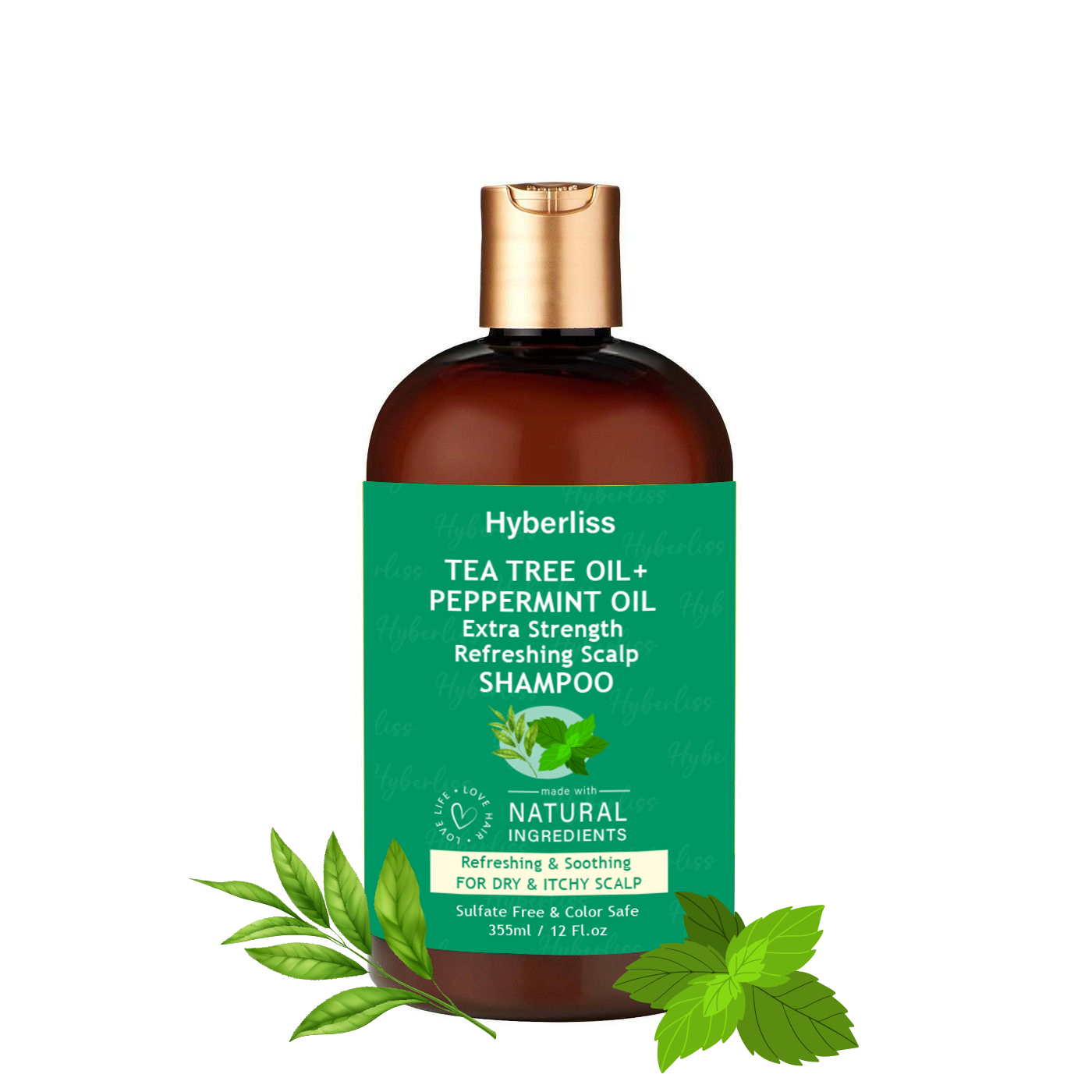 TEA TREE OIL+ PEPPERMINT OIL  Extra Strength  Refreshing Scalp Hair mask