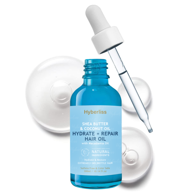 SHEA BUTTER & COCONUT OIL HYDRATE + REPAIR HAIR OIL