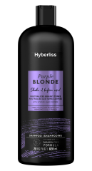 HYBERLISS purple shampoo-Sulfate Free Brass Toning Purple Shampoo and Conditioner Set for Blonde, Bleached, Silver, or Brown Highlighted Hair