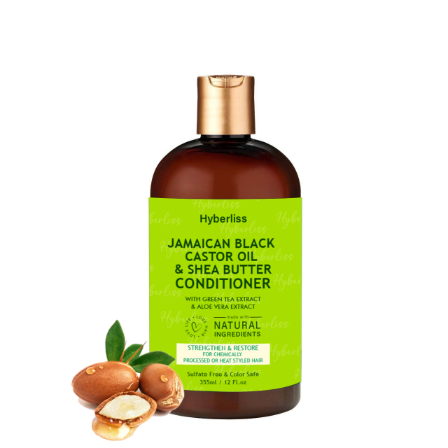 Jamaican Black  Castor Oil  & Shea Butter ANTI-FRIZZ STYING MOUSSE-Strengthen & Restore Styling Lotion, Moisturize & Style