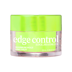 edge control MAXIMUM HOLD GREEN APPLE-| Extreme Hold Edge Control Gel | No Flaking, Itching, or Split Ends | Long Lasting Style for Braids, Locks, Twists, Cornrows