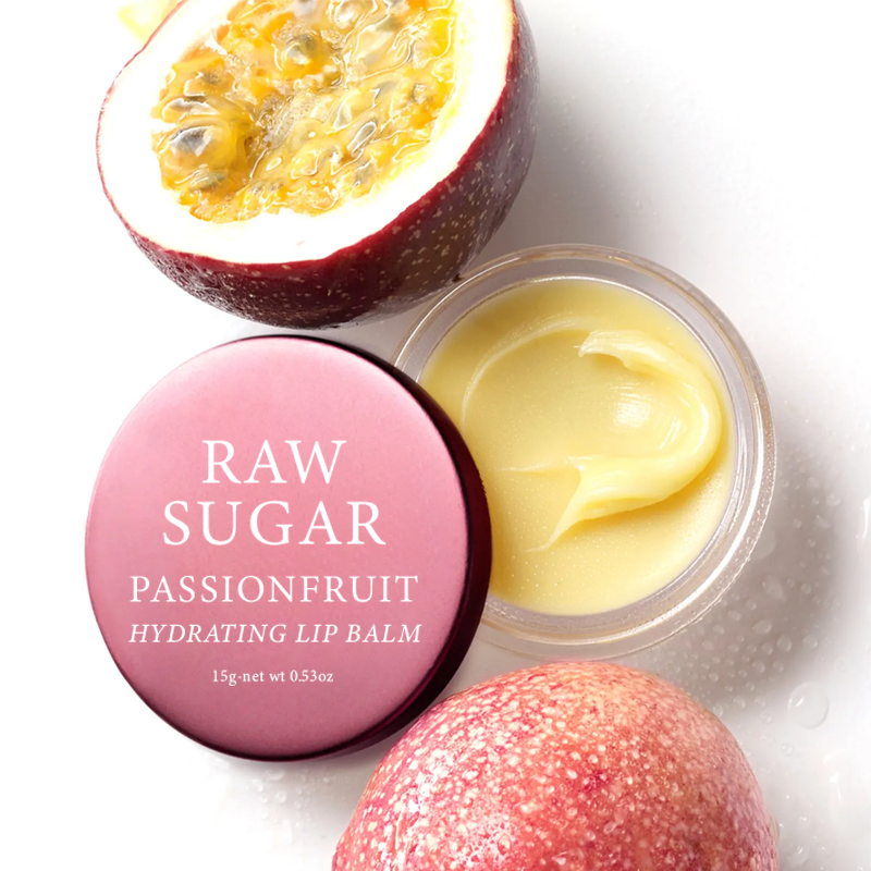 FRESH RAW SUGAR LEMON HYDRATING LIP BALM- Hydrating Overnight  Lip Balm & Mask, 12hrs Long-lasting Moisture, Gentle Exfoliation, CHINA Skin Care