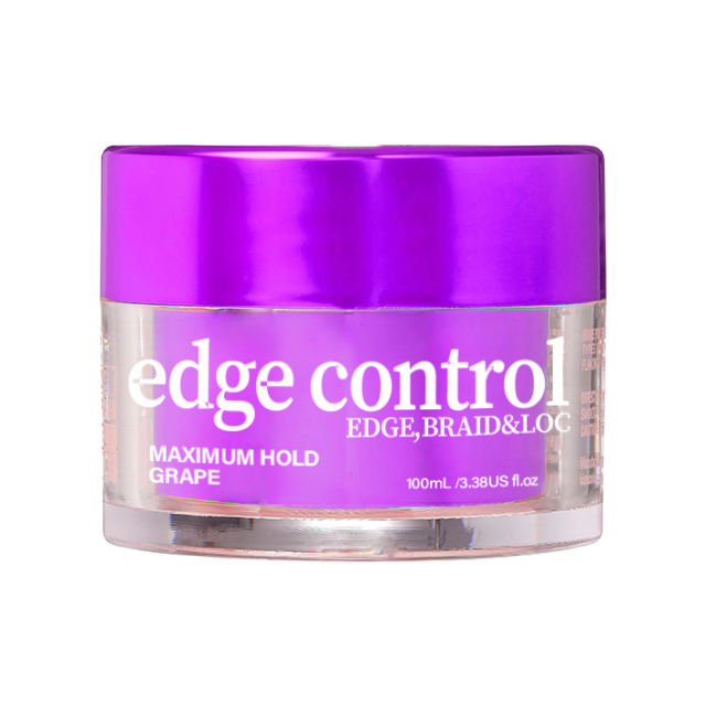 edge control MAXIMUM HOLD PEACH- for Women Strong Hold Non-greasy Edge Smoother, Edge Control for Back Hair Extreme Hold Pack, Hair Gel for All Hair Types, No Flaking, Extra Hold Water-based Edge Stay Gel