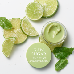 RAW SUGAR PEACH HYDRATING LIP BALM-Vegan Formula, Hydrating, Natural Finish, Cruelty Free, Made for Peach, 1 Count