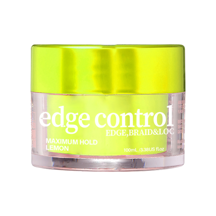 edge control MAXIMUM HOLD GRAPE-24 Hour Maximum Hold Edge Wax No Flaking Biotin B7 Infused Hair Gel
