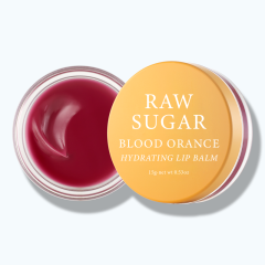 RAW SUGAR WATERMELON HYDRATING LIP BALM-Refreshing Non-Sticky Formula That Restores Dry Cracked Lips & Locks In Moisture, With Apricot Kernel Oil & Antioxidants, Natural & Cruelty Free
