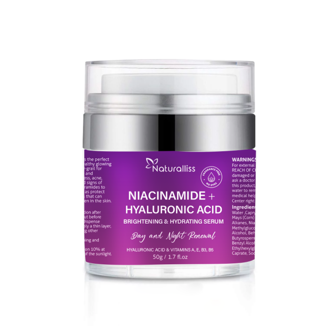 NIACINAMIDE+ HYALURONIC ACID BRIGHTENING & HYDRATING CREAM