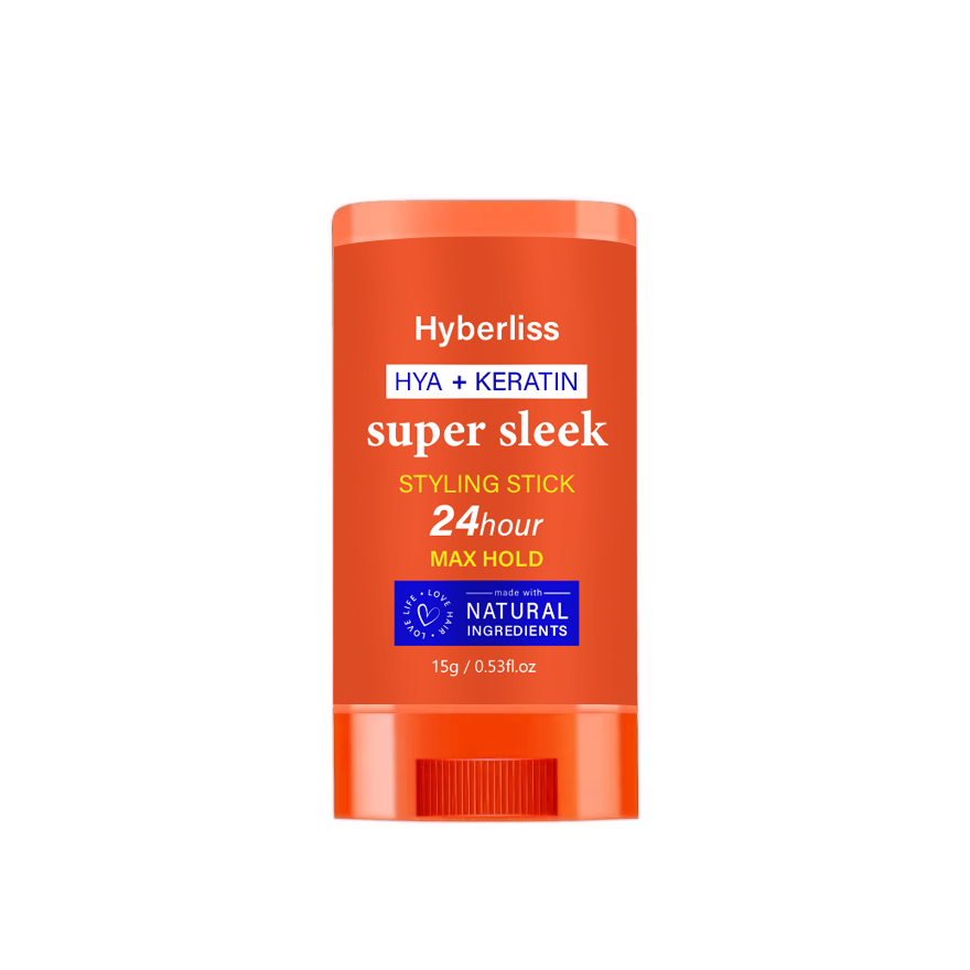 HYBERLISS Hya + keratin super sleek styling stick- - Frizz Control - Flyaway Control - Firm Hold & Natural Shine Finish for Slick Sleek Sophisticated Styles