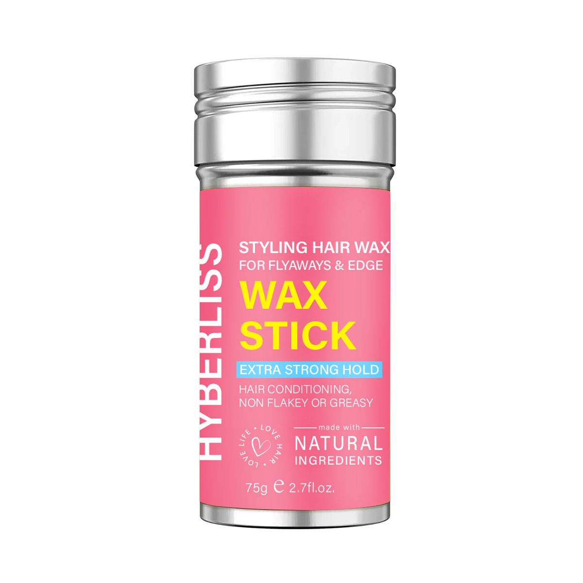 HYBERLISS STYLING HAIR WAX FOR FLYAWAYS & EDGE WAX STICK