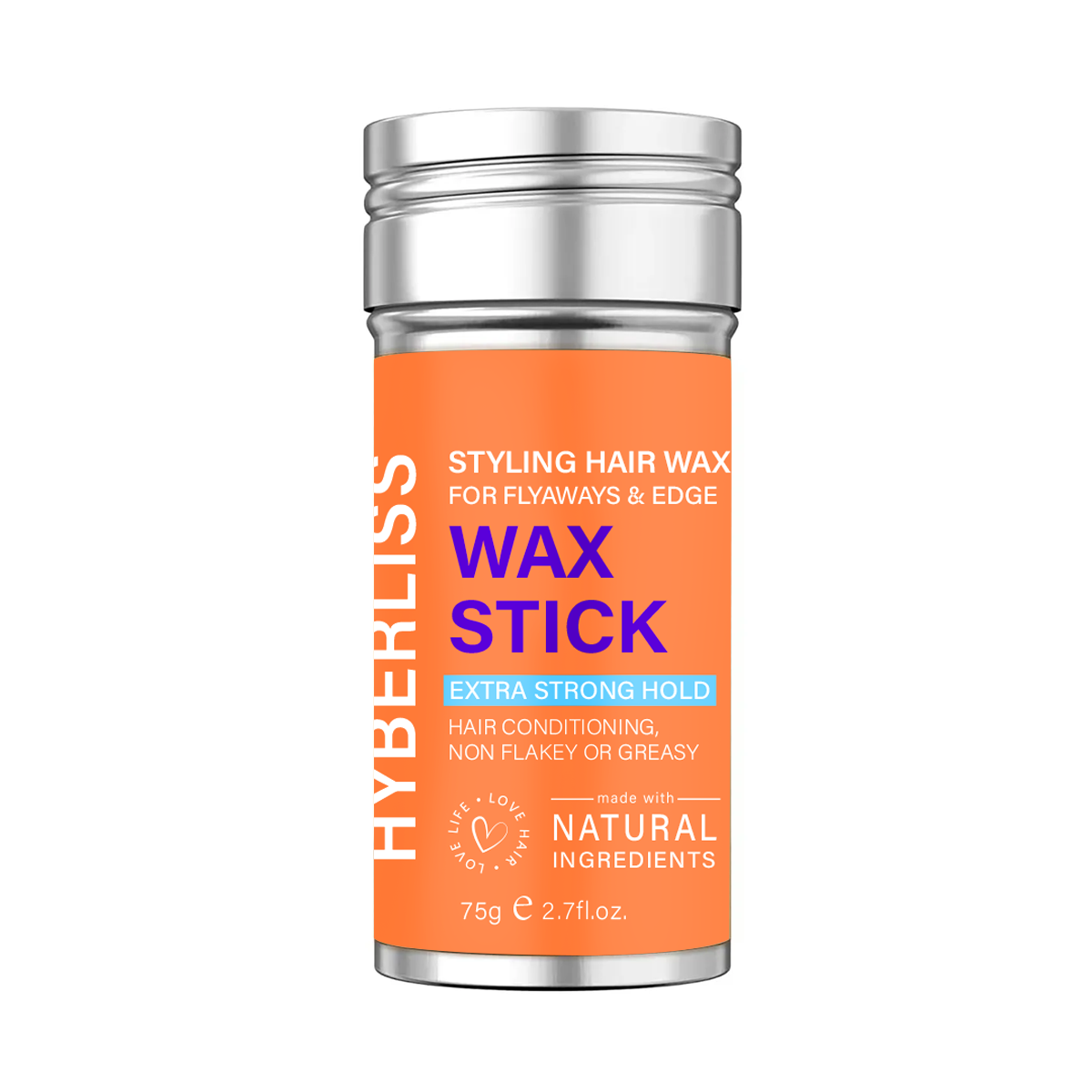 HYBERLISS STYLING HAIR WAX FOR FLYAWAYS & EDGE WAX STICK