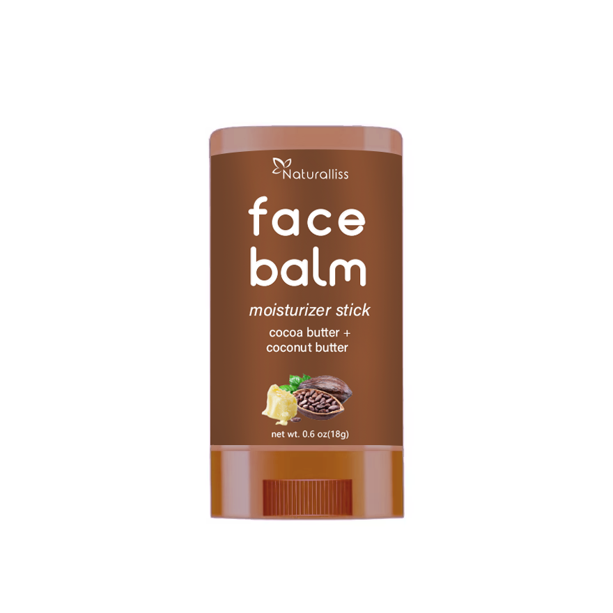 Multi Balm Facial Moisturizer | All-in-One Hydrating Lip Balm Eye Cream Neck Cream Make Up Base & Face Mist Moisture Balm Stick | Daily Face Moisturizer Stick