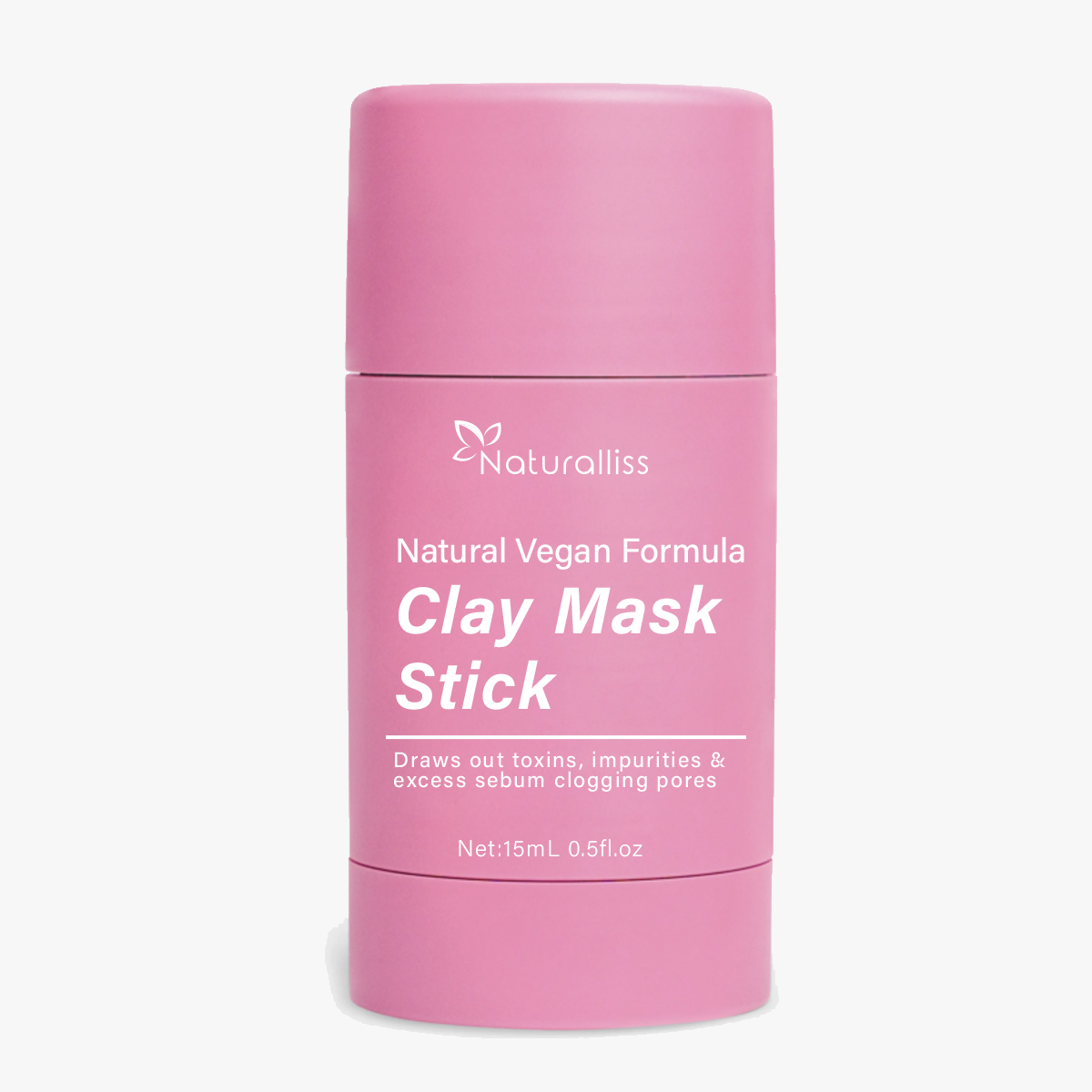 Natural Vegan Formula Clay Mask Stick-Hydrating & Calming | Exfoliates & Tightens Skin - Smooths Pores | Hydrating Face Mask, Soothing Face Mask, Face Clay Mask Skincare