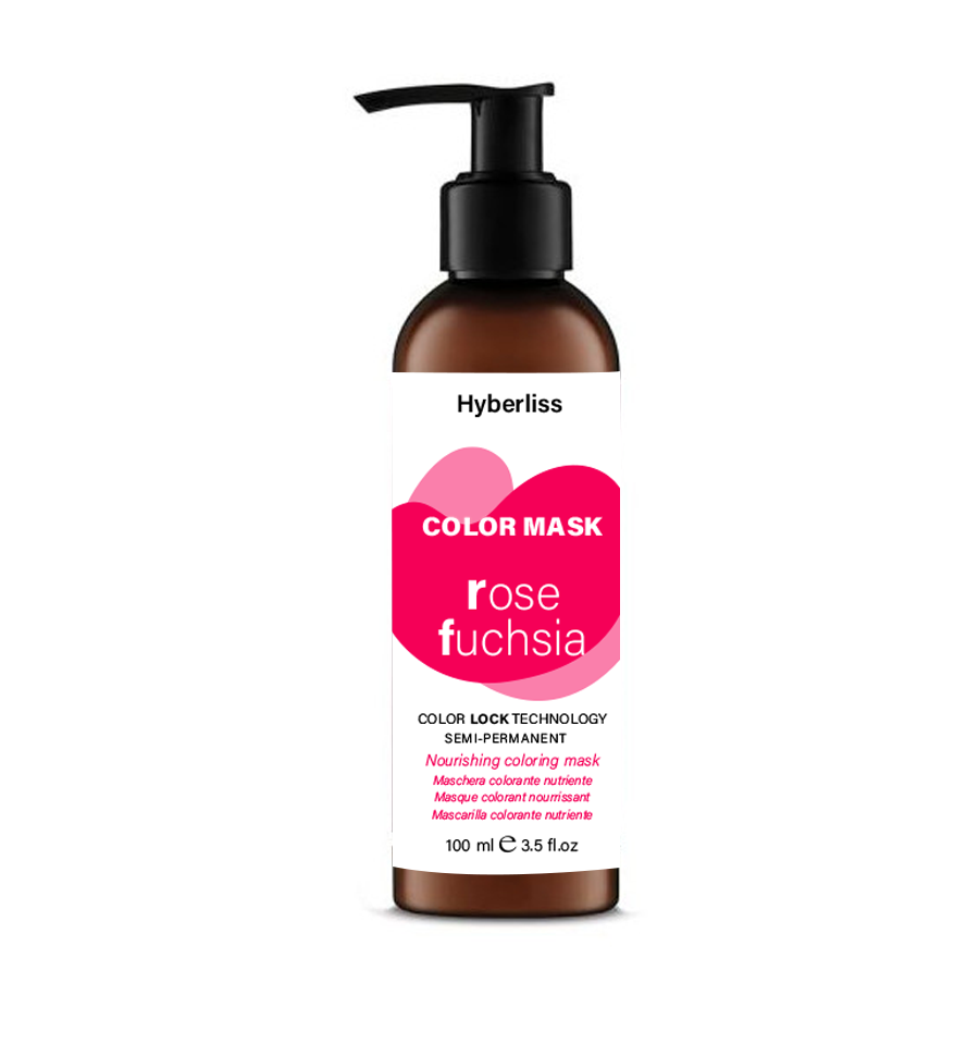 COLOR MASK red passion-- HYBERLISS Hair Mask with Biotin, Argan & Coconut Oils - Deep Conditioning for Dry, Frizzy & Colored Hair - For All Hair Types - Sulfate & Paraben-Free